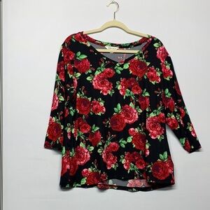 Pioneer Woman Floral Print Shirt